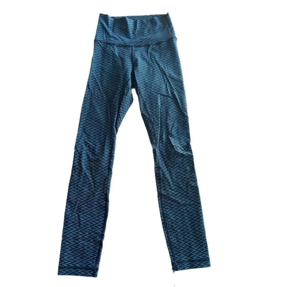 Lululemon Jacquard Black Indian Ocean Legging